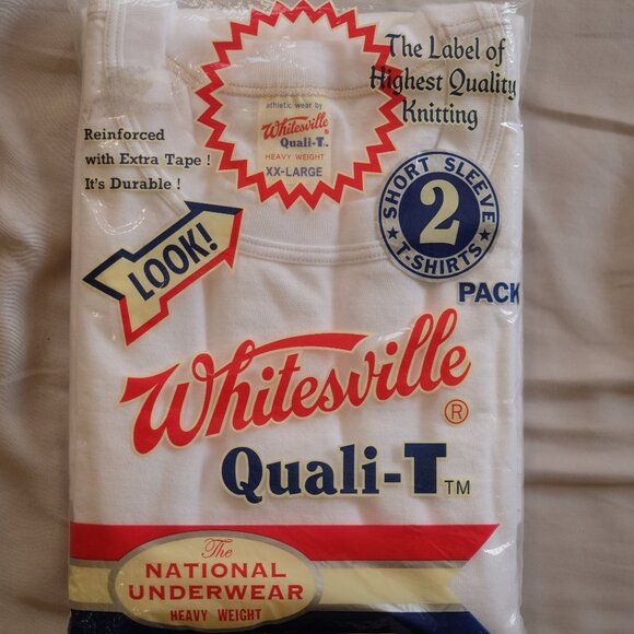 Whitesville - Short Sleeve TShirt - Off White - Size XXL - Picture 1 of 8